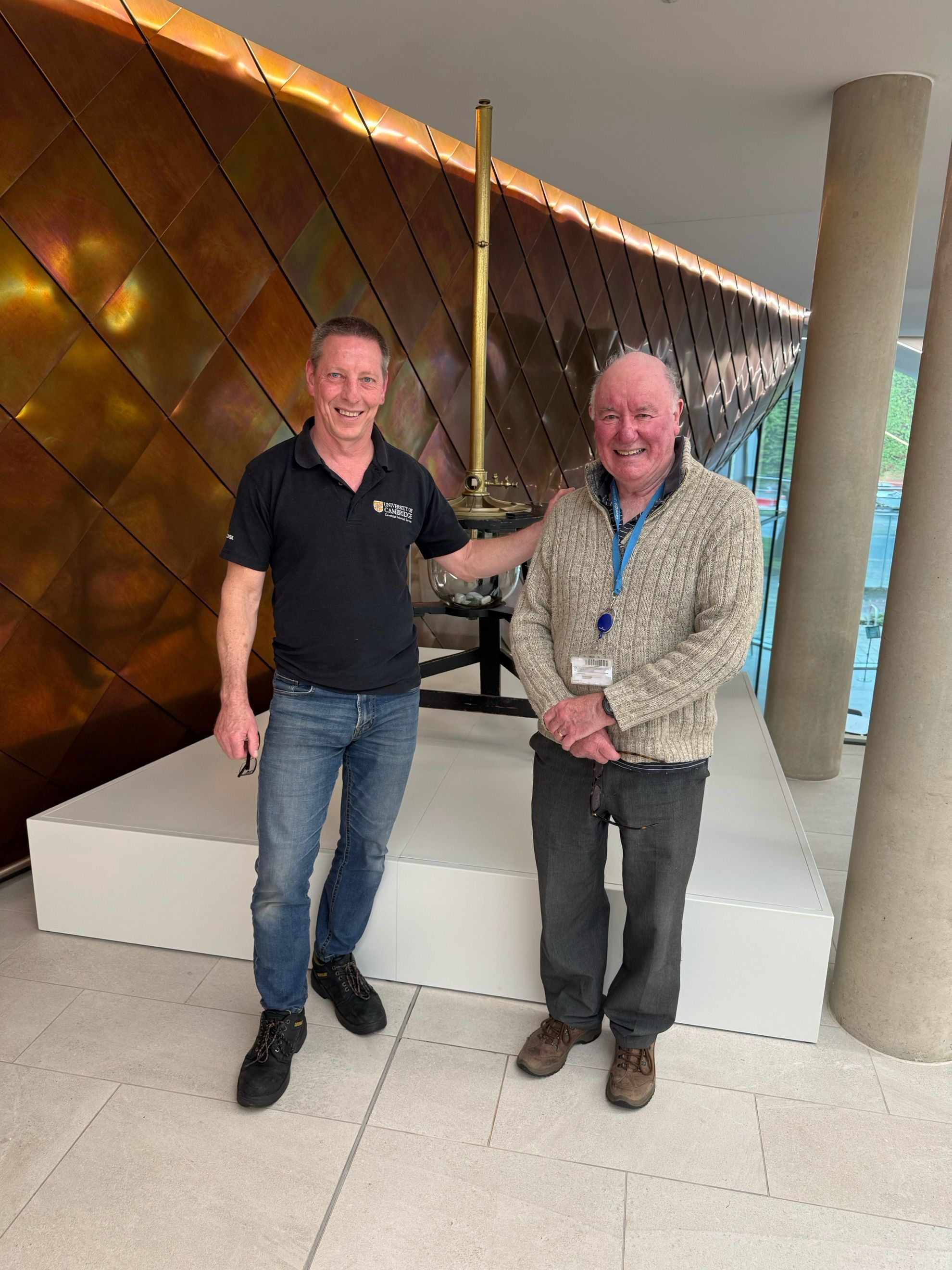 Sean Geraghty and Malcolm Longair